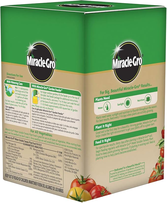 Miracle-Gro Water Soluble Tomato Plant Food