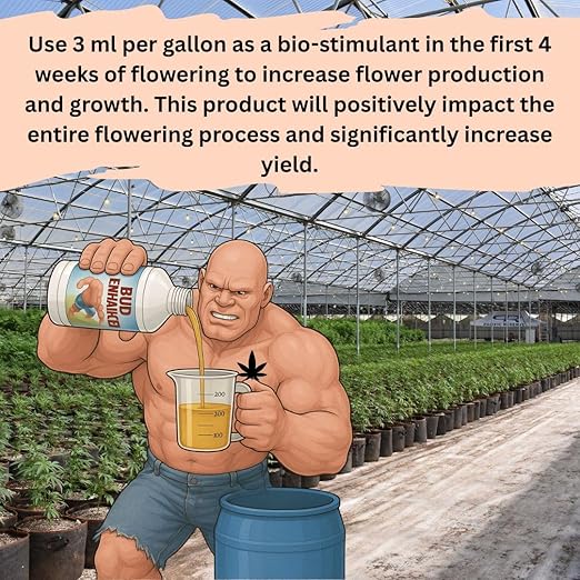 Bud Enhancer - Hydroponic Flower Booster - Flower Enhancer - Increase Bud Size and Quantity - Blooming Fertilizer - Hydroponic Blooming Fertilizer - Bud Booster - Flower Promoter.