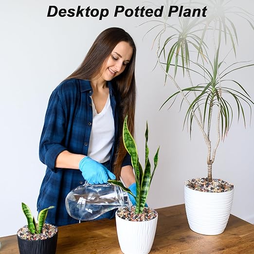 Vase Filler,Landscaping Pebbles, River Rocks Decorative Ornamental Pebbles, DIY Smoothed Rocks for Potted Plant Resin Art Vase Fillers Aquarium Gravel Rocks (Mixed Color, 10 Pounds)