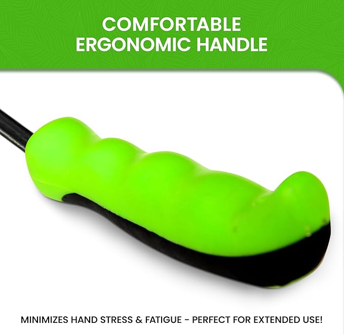 Garden Guru Super Strong Garden Scoop Trowel Shovel Transplanter – Strong Carbon Steel - Rust Resistant – Ergonomic Grip – Perfect Hand Shovel for Gardening Transplanting and Digging