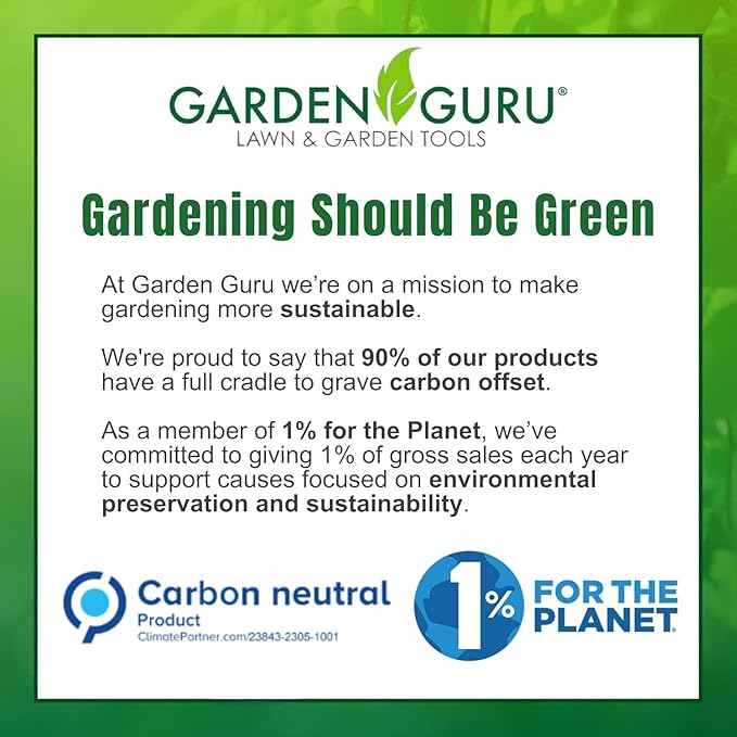 Garden Guru Super Strong Titanium Garden Trowel Hand Shovel - Rust Resistant - Ergonomic Handle - Perfect Tool for Gardening, Weeding, Transplanting and Digging in Garden Beds