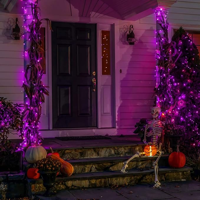 300 LED Christmas String Lights, 108FT - UL Certified Outdoor & Indoor Fairy Lights for Tree, Patio, Garden, Party, Wedding, Halloween, Holiday Decor