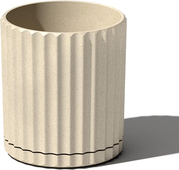 Veradek Demi Series Demi 6" Planter w/Tray, Sand