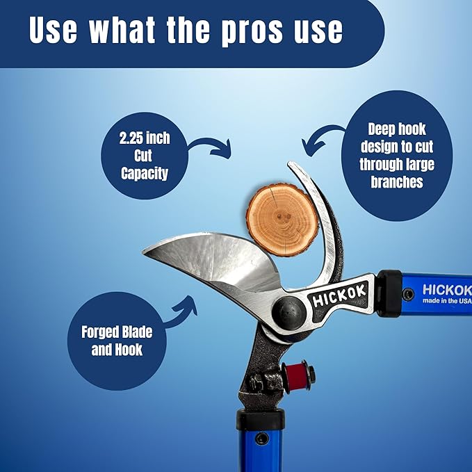 Heavy Duty Loppers for Tree Trimming – 36" Branch Cutter & Pruning Shears with Long Handle | Lightweight Aluminum Tree Trimmer | Professional-Grade Pruner Made in USA