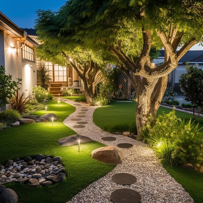 Stonecreek 24 LBS River Rocks (2 x 12 LBS Bags) – Natural Polished Decorative Pebbles, Garden Landscaping Stones for Planters, Vase Fillers, Succulent Pots, Fish Tanks & Terrariums, Mixed Color Medium