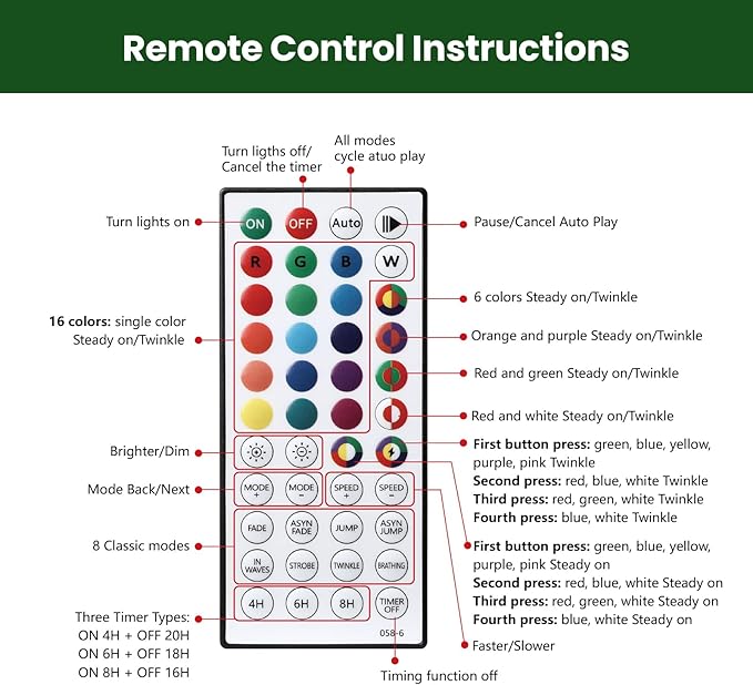 Shareconn RGB 7ft Prelit Artificial Christmas Tree with Remote Control, Multi-Color LED Changing RGB Lights, Perfect Choice Decoration for Xmas Holiday 7.5 FT Pre-Lit Pencil Tree, Green