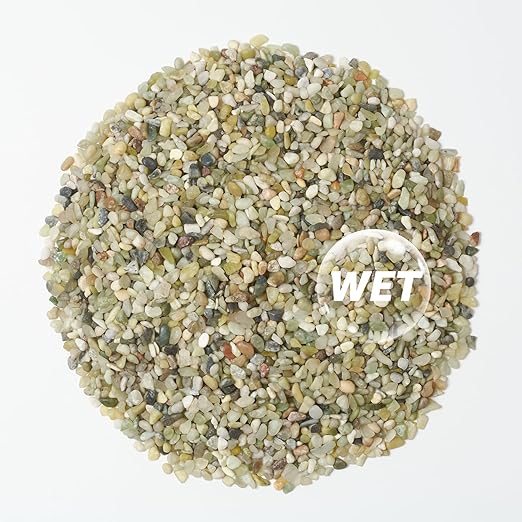 10 LBS Natural Decorative Jade Stones – Ideal for Plants, Succulents, Aquariums, Vases, and Garden Pots. 1/5 Inch Natural Stones Enhance Drainage and Soil Moisture Balance (Jade, 10 Pounds)