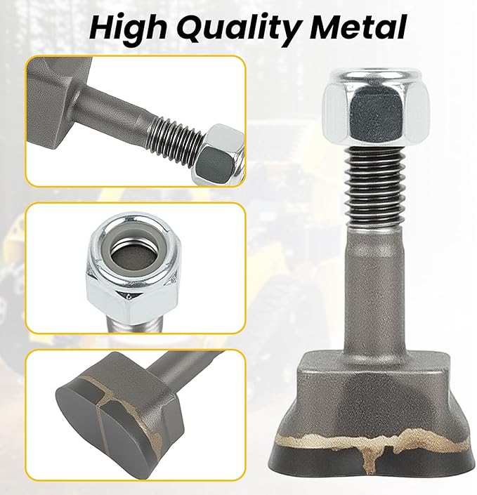 16Pcs Stump Grinder Teeth Kits Compatible with Yellow Jacket Stump Grinder Teeth, Efficient Stump Removal for Soft, Hard Wood, Tungsten Carbide Materail