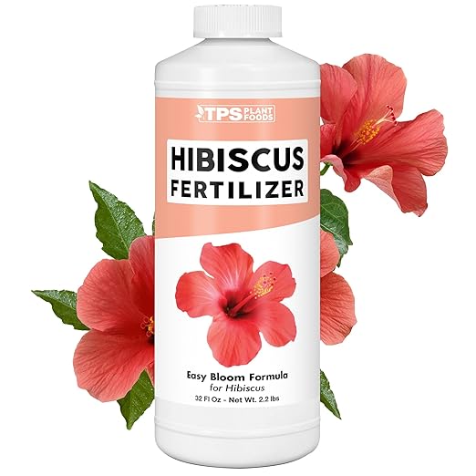 TPS NUTRIENTS Hibiscus Fertilizer for Tropical and Flowering Plants, Liquid Plant Food, 32 oz (1 Quart)