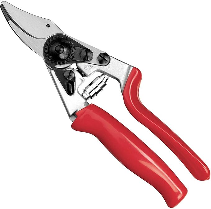 Felco F7 Pruning Shears – 26" Swiss-Made Garden Clippers with Rotating Handle for Reduced Fatigue | Hand Pruners for Gardening | Garden Tool Cutter with Precision Bypass Blade, Aluminum Handles
