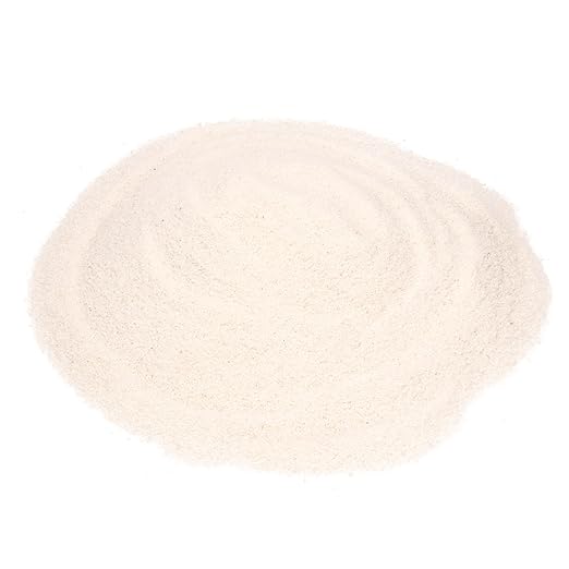 18 Pounds Aquarium White Sand Natural Decorative Sand,Coarse Sand Stone,Coarse Silica Sand,use in Aquariums,Crafts,Decor,Vase Filler,Succulent Rocks