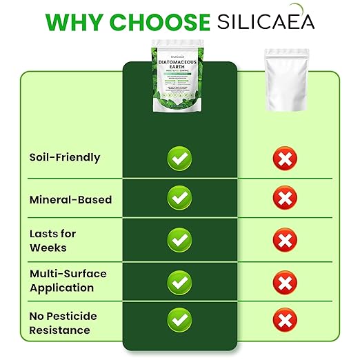 Diatomaceous Earth - 1 lb Natural Peppermint Powder, Safe for Home & Garden