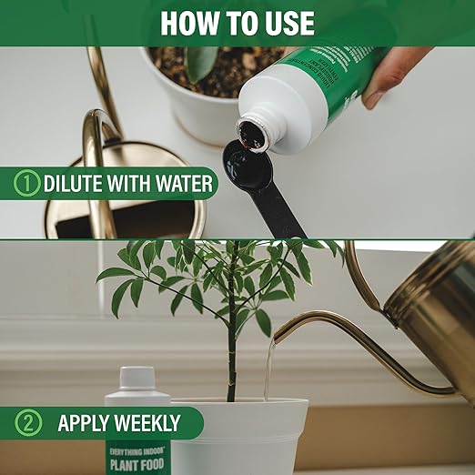 Humboldts Secret Everything Indoor Plant Food with Kelp | Liquid Concentrate Indoor Plant Fertilizer 3-3-3 All Purpose Plant Food for House Plants (32 Ounce)…