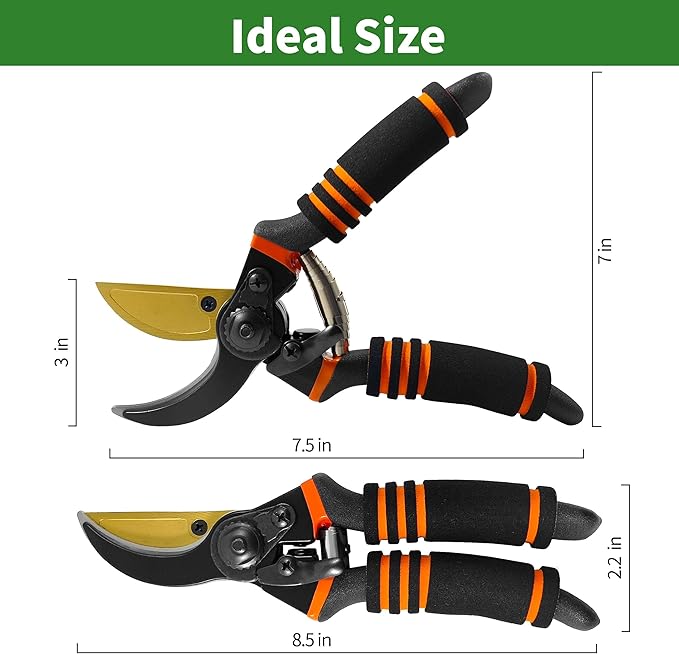 Gardening Tools – 42 Piece Premium Gardening Tool Set,Heavy Duty Hand Tools with Fashion Garden Tools Organizer Handbag,Rust-Proof Gardening Tool Kit, Ideal Gardening Gifts for All (Green/Grey)