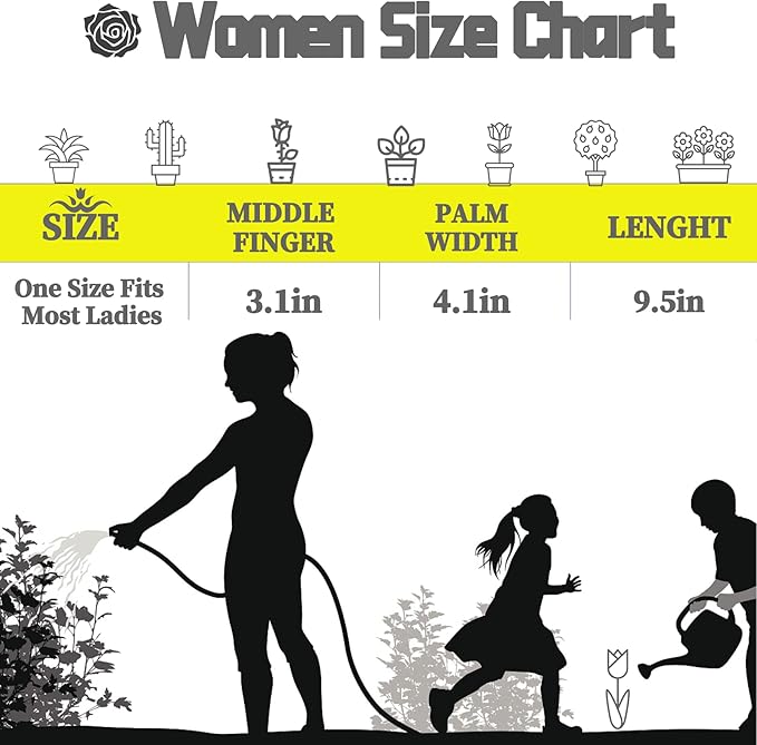 Thorn Proof&Puncture Resistant Gardening Gloves with Grip,Garden Glove for Women, Leather Yard Work Gifts