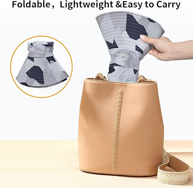 Sun Hats for Men Women Fishing Hat UPF 50+ Breathable Wide Brim Summer UV Protection Hat