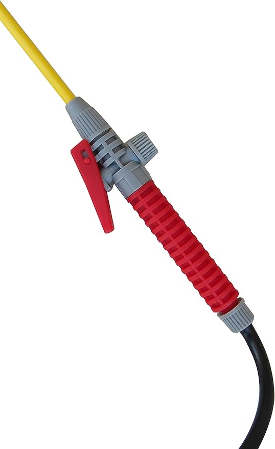 TABOR TOOLS 2.0 Gallon Lawn and Garden Pump Pressure with Pressure Relief Valve, Adjustable Shoulder Strap, and Adjustable Wand Nozzle (2.0 Gallon, Yellow Wand). N80A.