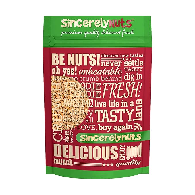 Sincerely Nuts Sunflower Seeds Roasted and Salted, Hulled | No Shell, Gluten-Free Snack, Vegan, and Kosher Certified, 1(LB) Bag