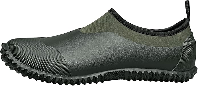 TENGTA Unisex Waterproof Garden Shoes Womens Rain Boots Mens Car Wash Footwear