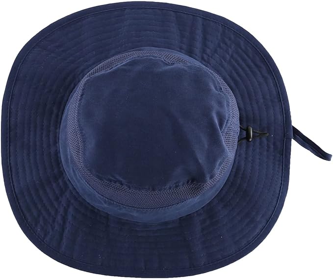 Connectyle Kids Wide Brim Sun Hat for Toddler Boys Girls Breathable Bucket Hat for Fishing Hiking UPF 50+ Protection Sun Hat