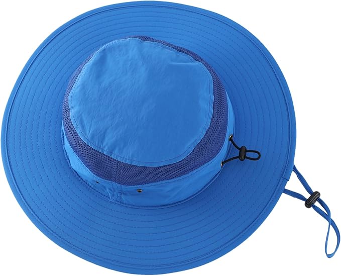 Home Prefer UPF 50+ Men's Sun Hat Wide Brim Bucket Hat UV Protection Hat for Mens Womens Beach Safari Gardening Golf Fishing
