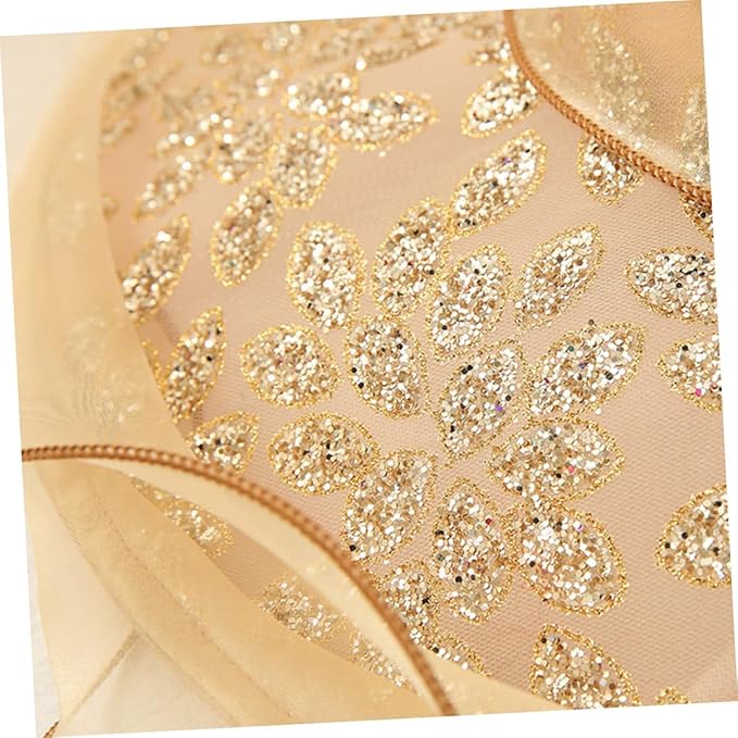 Toyvian Khaki Bloomy Sun Hat with Wide Brim for Women Lightweight Floppy Beach and Garden Hat Comfortable Summer Sun Protection for Vacation Hiking and Outdoor Parties