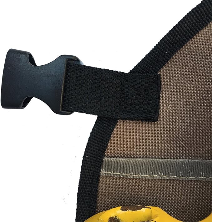 zojo Waterproof Garden Tool Apron with Tool Pockets fit for Gardening Workers mechanics, machinists, artists, chefs, tattoo, barbers, bartenders, gardener and more (Coffee)