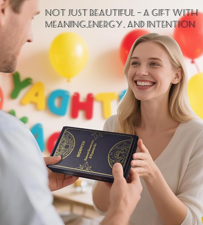 Polished Healing Crystal Stones Set – 36 Different Natural Gemstone Types, 2.5 lbs of 0.8" Tumbled Decorative Rocks for Chakra, Meditation, Reiki, Energy Work, Crafts, Gifts