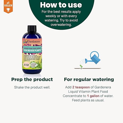 Premium Plant Growth Superfood for All Plants with 18 Essential Vitamins & Minerals - Organic Plant Food Fertilizer - Micro-Fungi and Bio-Organisms for All-Purpose Care - 8 OZ