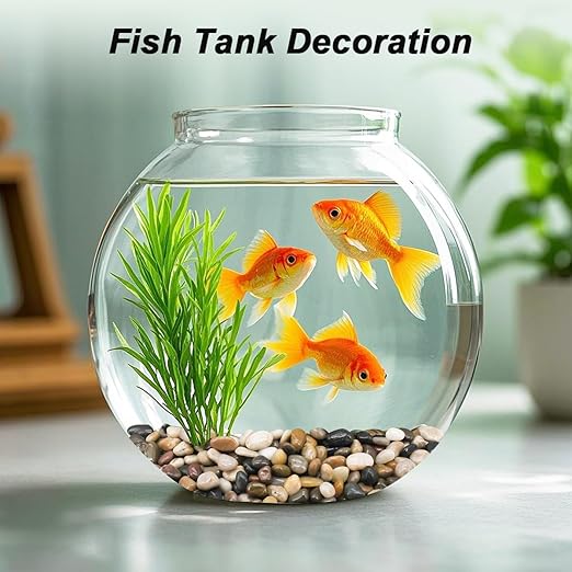 Succulent Rocks,Virekm River Rocks, Decorative Ornamental Pebbles Garden Landscaping Stones Gravel Filler for Home Decoration Flower Bed Fish Tank Plants Vases Succulents