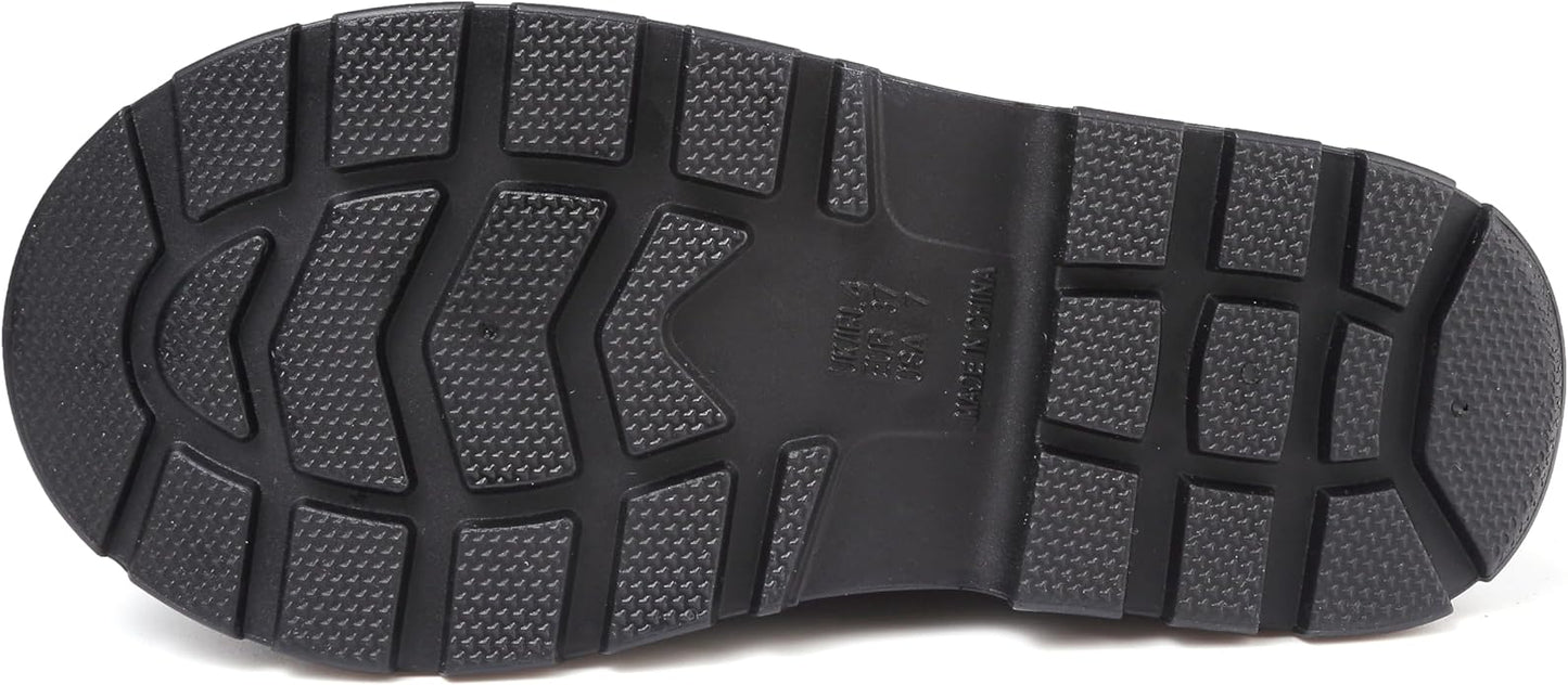 Women's Short Rain Boots Waterproof Slip On Ankle Chelsea Booties