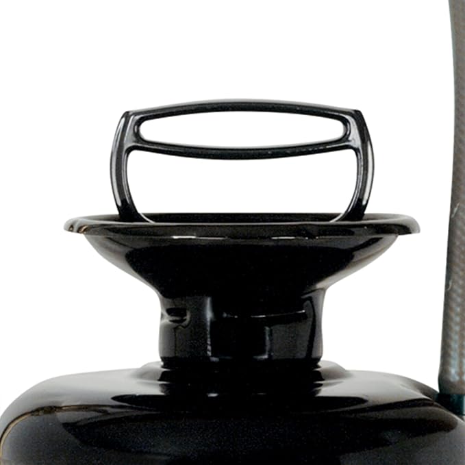 Chapin 1352 Made in The USA 3 Gallon Heavy Duty Tri-Poxy Steel Industrial Metal Tank Sprayer with 18 Inch Brass Wand, 36 Inch Reinforced Hose and Brass Nozzle and Shut Off, Black