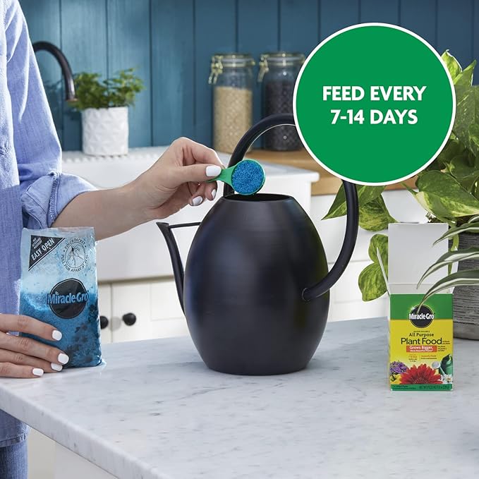 Miracle-Gro Water Soluble All Purpose Plant Food, Fertilizer for Indoor or Outdoor Flowers, Vegetables or Trees, 8 oz.