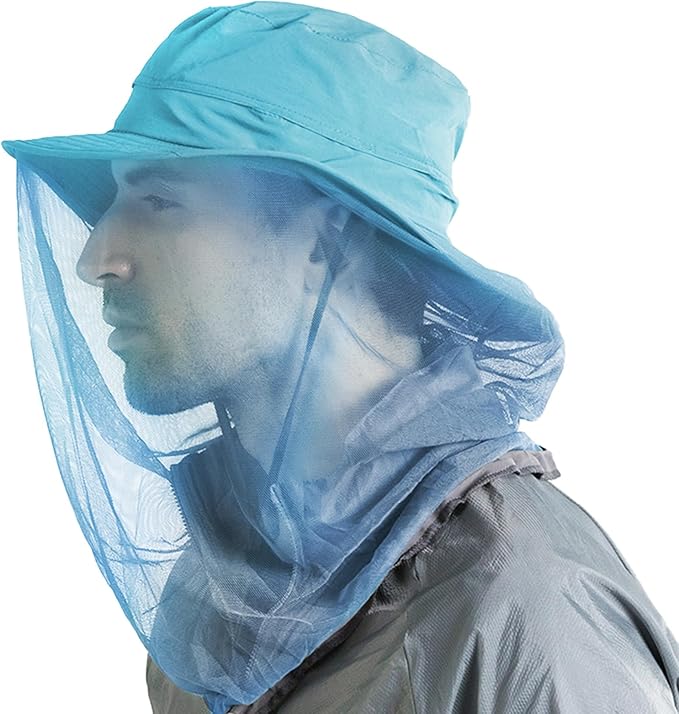 Peicees Head Net Hat for Men Women Adventure Fishing Hat Safari Hat for Hunting Camping Hiking