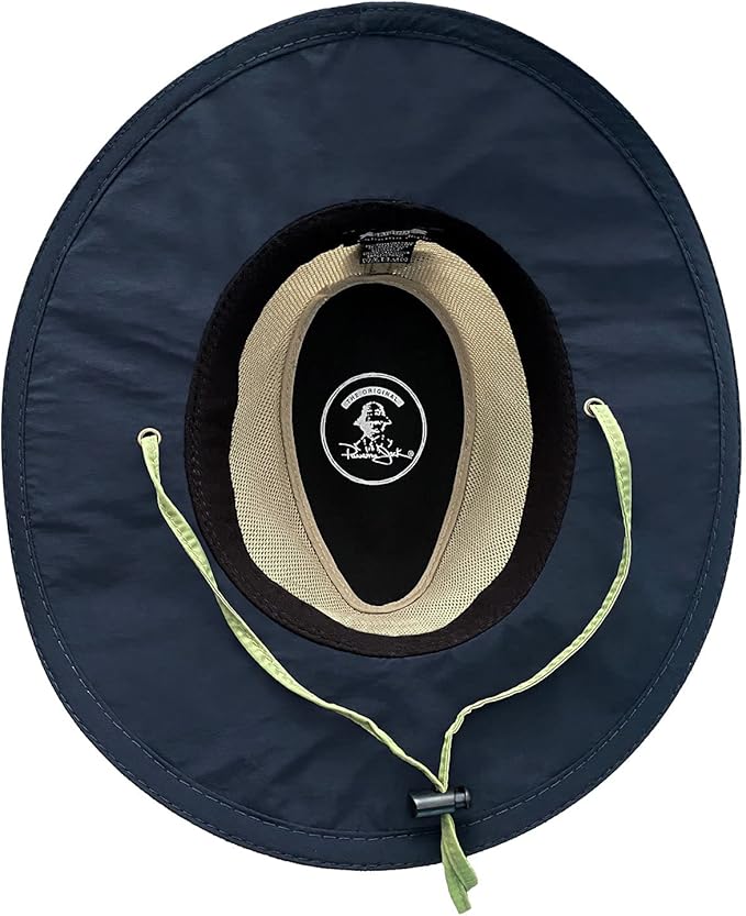 Mesh Crown Safari Men's Sun Hat, 3" Brim, Adjustable Chin Cord, UPF (SPF) 50+ Sunhat Protection