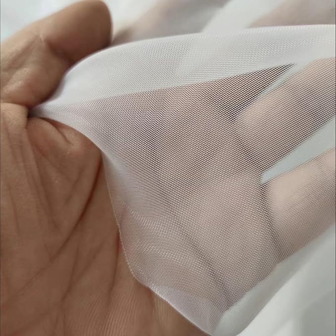 Nylon Mesh Filter Fabric 40 Micron Water Strain Net Mesh Fabric, 39.3 x 78.7 inch