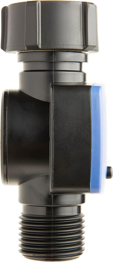 2-Pack Corvid Water Flow Meter with Brass Inlet Metal Thread, Measure Gallon/Liter Consumption and Flow Rate for Outdoor Garden Hose Watering, RV Water Tank Filling, Lawn Sprinkler and Nozzle Sprayer