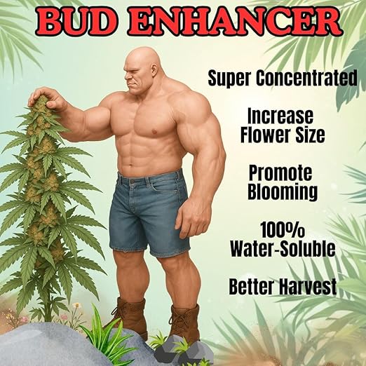 Bud Enhancer - Hydroponic Flower Booster - Flower Enhancer - Increase Bud Size and Quantity - Blooming Fertilizer - Hydroponic Blooming Fertilizer - Bud Booster - Flower Promoter.