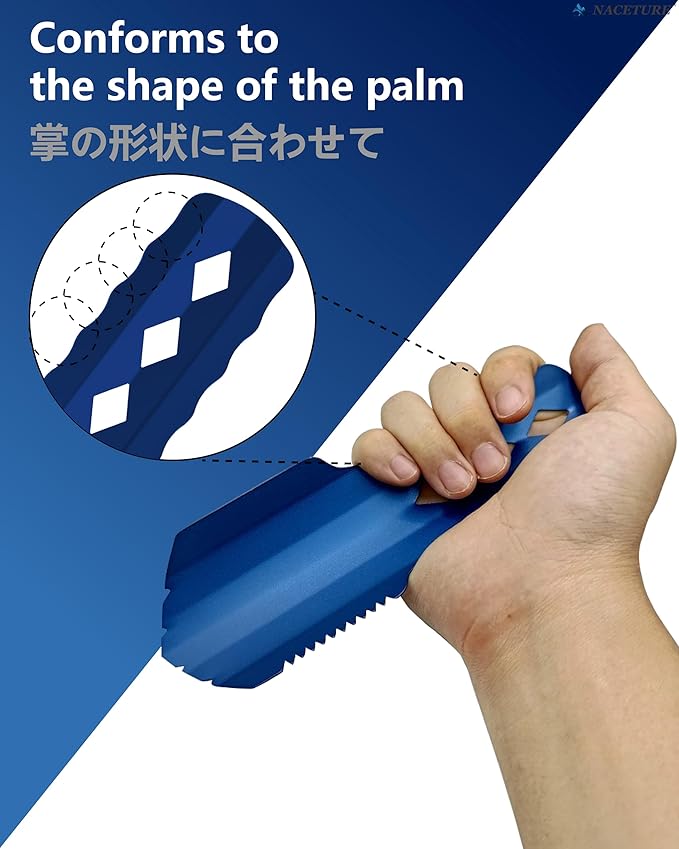 NACETURE Ultralight Backpacking Trowel Aluminum Shovel Small Potty Multitool with Longer Handle Design Essential for Hiking, Camping and Survival Bags(Black 1 Pack)