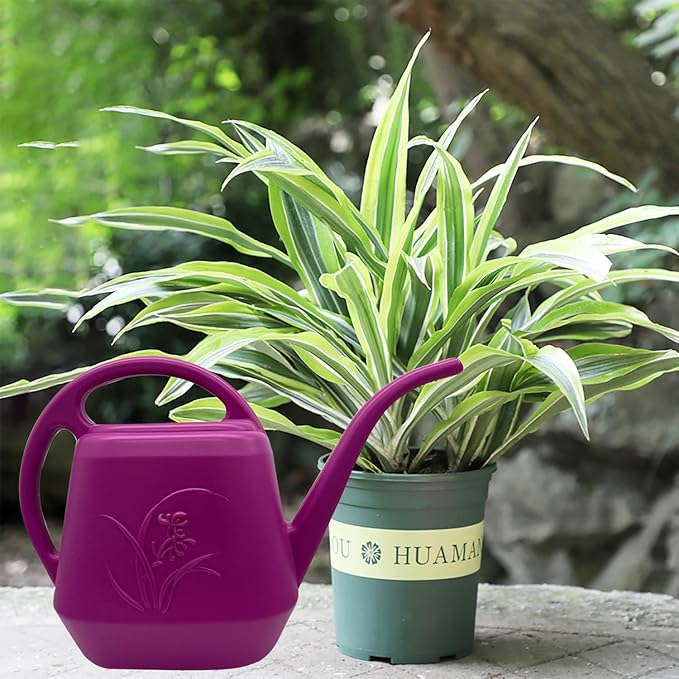 Plant Watering Can - Rose Red - 1/2 Gallon