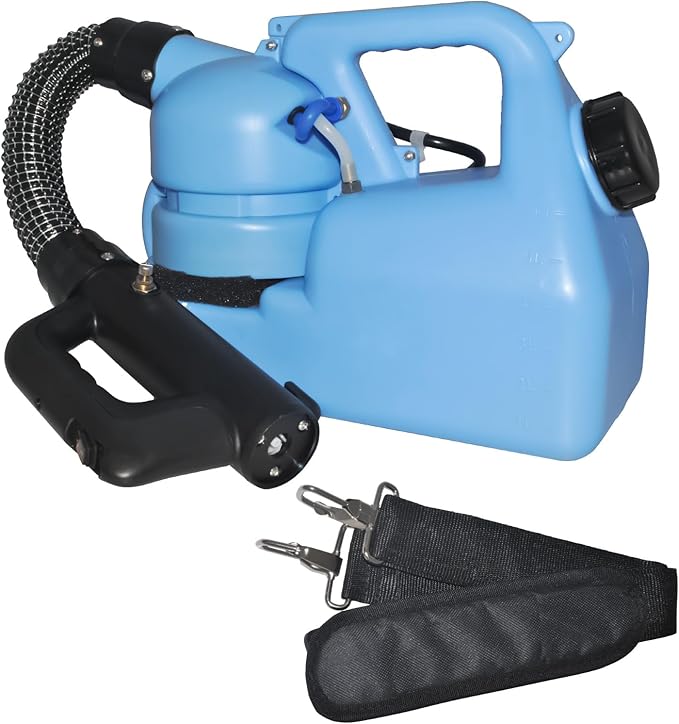 6L(1.59 Gallon) Electric ULV Cold Fogger Machine,Electric Atomizer Sprayer,Electric Fogger Portable,Adjustable Flow Rate, Large Area Spraying for Home Indoor Outdoor