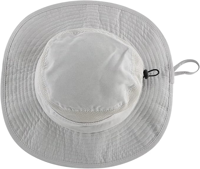 Connectyle Kids Wide Brim Sun Hat for Toddler Boys Girls Breathable Bucket Hat for Fishing Hiking UPF 50+ Protection Sun Hat