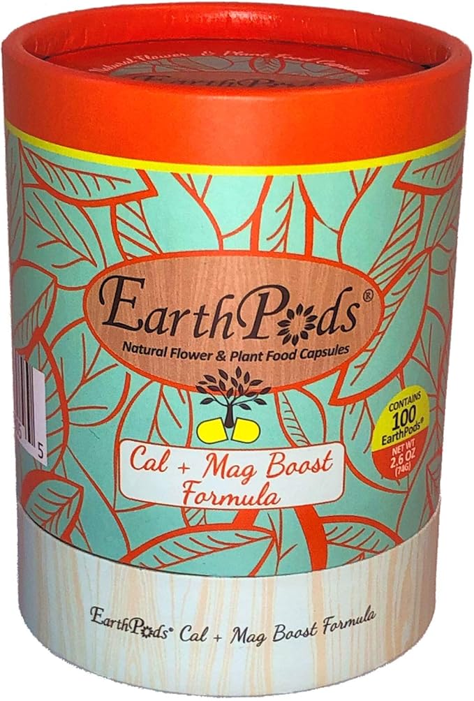 100 EarthPods - Bio Organic Tomato Fertilizer Spikes - Cal Mag for Plants - Pepper Plant Food - Premium Formula - Hand Made in USA