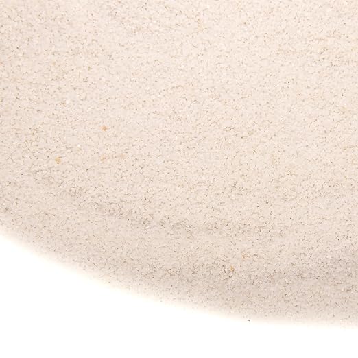 18 Pounds Aquarium White Sand Natural Decorative Sand,Coarse Sand Stone,Coarse Silica Sand,use in Aquariums,Crafts,Decor,Vase Filler,Succulent Rocks