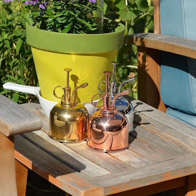 Watering Can Indoor Plants - Copper Plant Mister - Stylish and Rust Resistant Watering Cans for Healthy Hydration - Prevents Overwatering