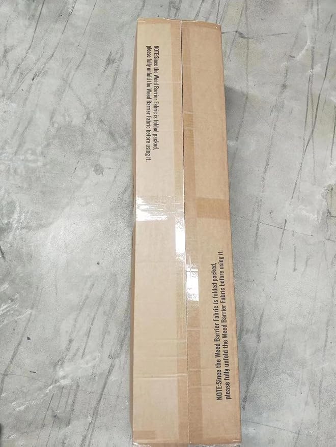 VEVOR Driveway Fabric, Heavy Duty 6x300ft 3oz Woven Landscape Fabric, Garden Weed Barrier Fabric, Weed Control Fabric, Geotextile Fabric for Landscaping, Ground Cover, Weed Block Gardening Mat, Black