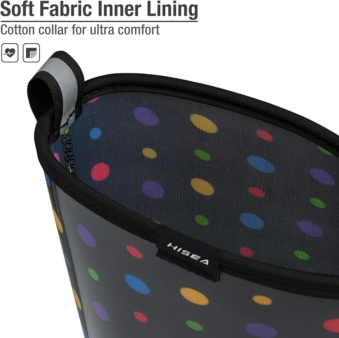 HISEA Women's Rain Boots Waterproof Mid Calf Garden Boots for Women