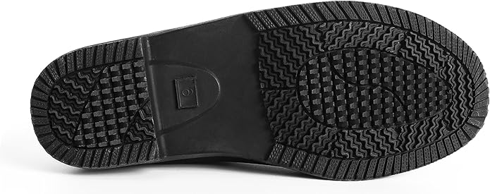 Women's Short Rain Boots Rubber Waterproof Comfortable Rainbooots Ankle Chelsea Boots Women Mud Garden Shoes for Outdoor Gardening,Farming