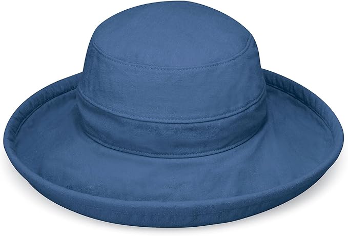 Wallaroo Hat Company Women’s Casual Traveler Sun Hat - UPF 50+ Sun Protection, Wide Brim, Packable, Adjustable, Medium