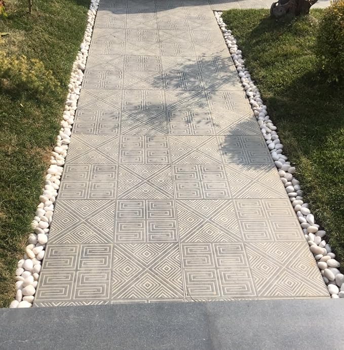 20 lbs White Pebbles for Indoor Plants, 0.8-1.2 inch Small River Rocks for Plants. Decorative White Stones for Planters Vase Fish Tank and Outdoor Garden Landscaping Rocks